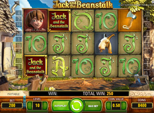 Jack Beanstalk videoslot